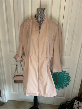 🌸 Marzo Korean Chic Adjustable Drawstring Long Rain Jacket 🌸